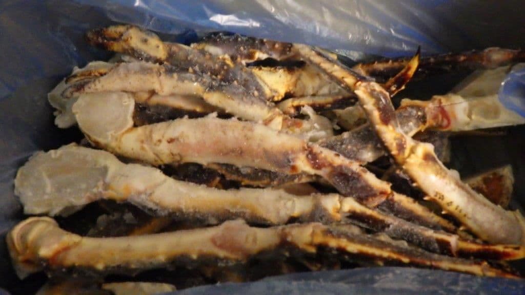 Zampe di Granchio Reale no cluster