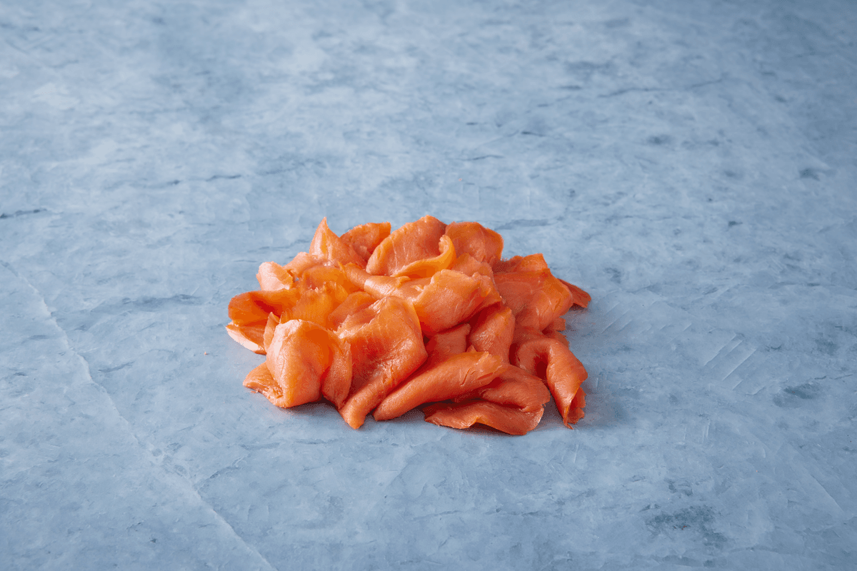 Salmone selvaggio Sockeye d'Alaska affumicato