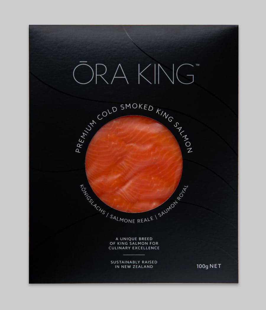 Salmone di Ora King affumicato, pre-affettato