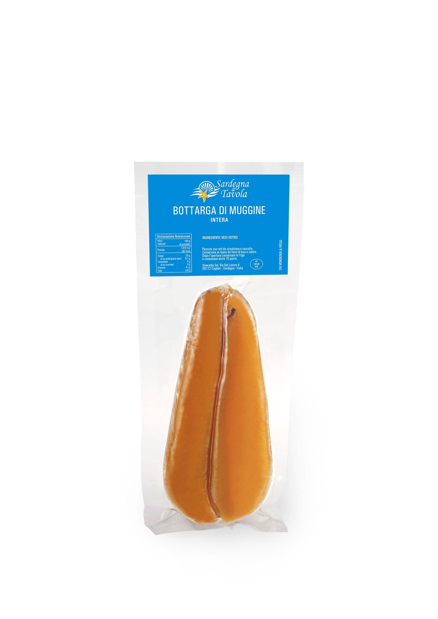 Bottarga di muggine intera
