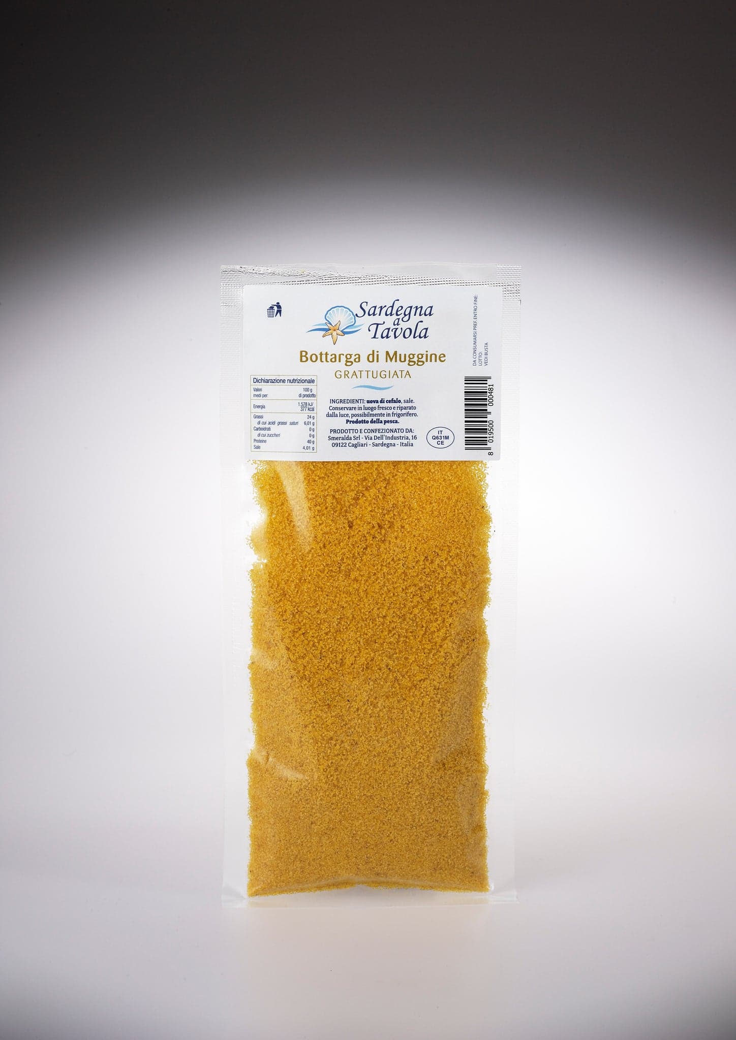 Bottarga di muggine grattugiata 