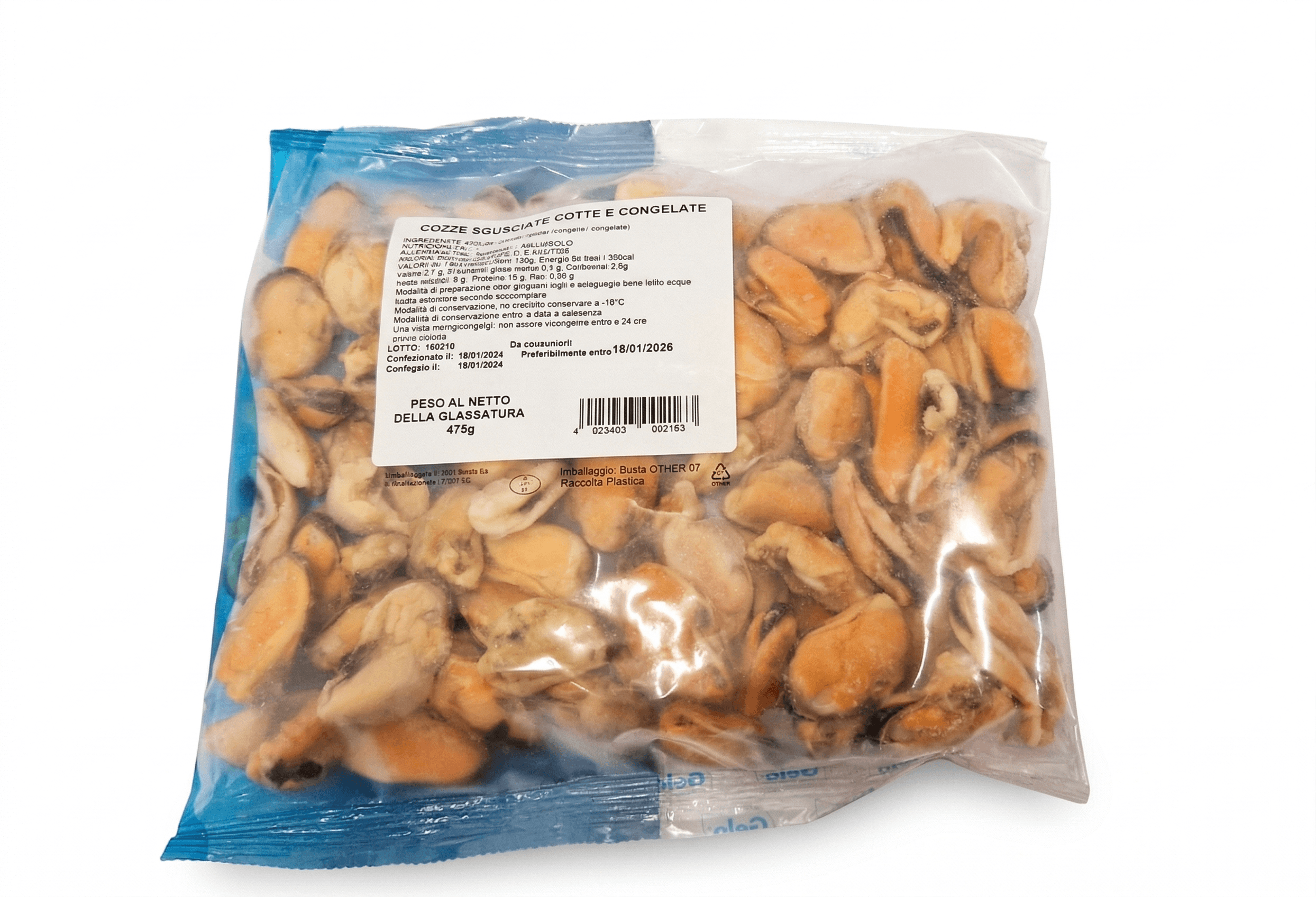 Cozze Sgusciate Precotte 