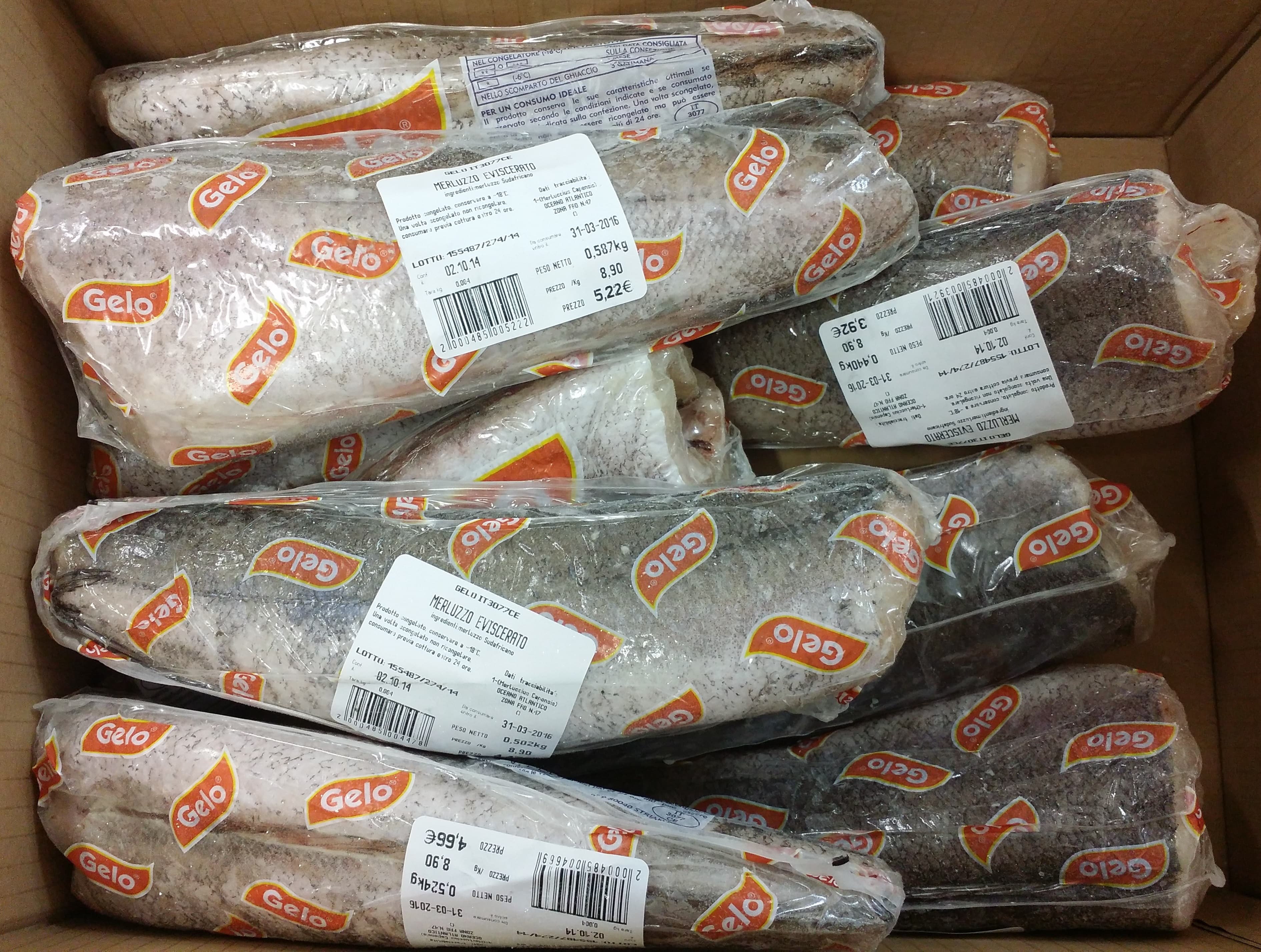 Merluzzo Atlantico Decapitato P.I.