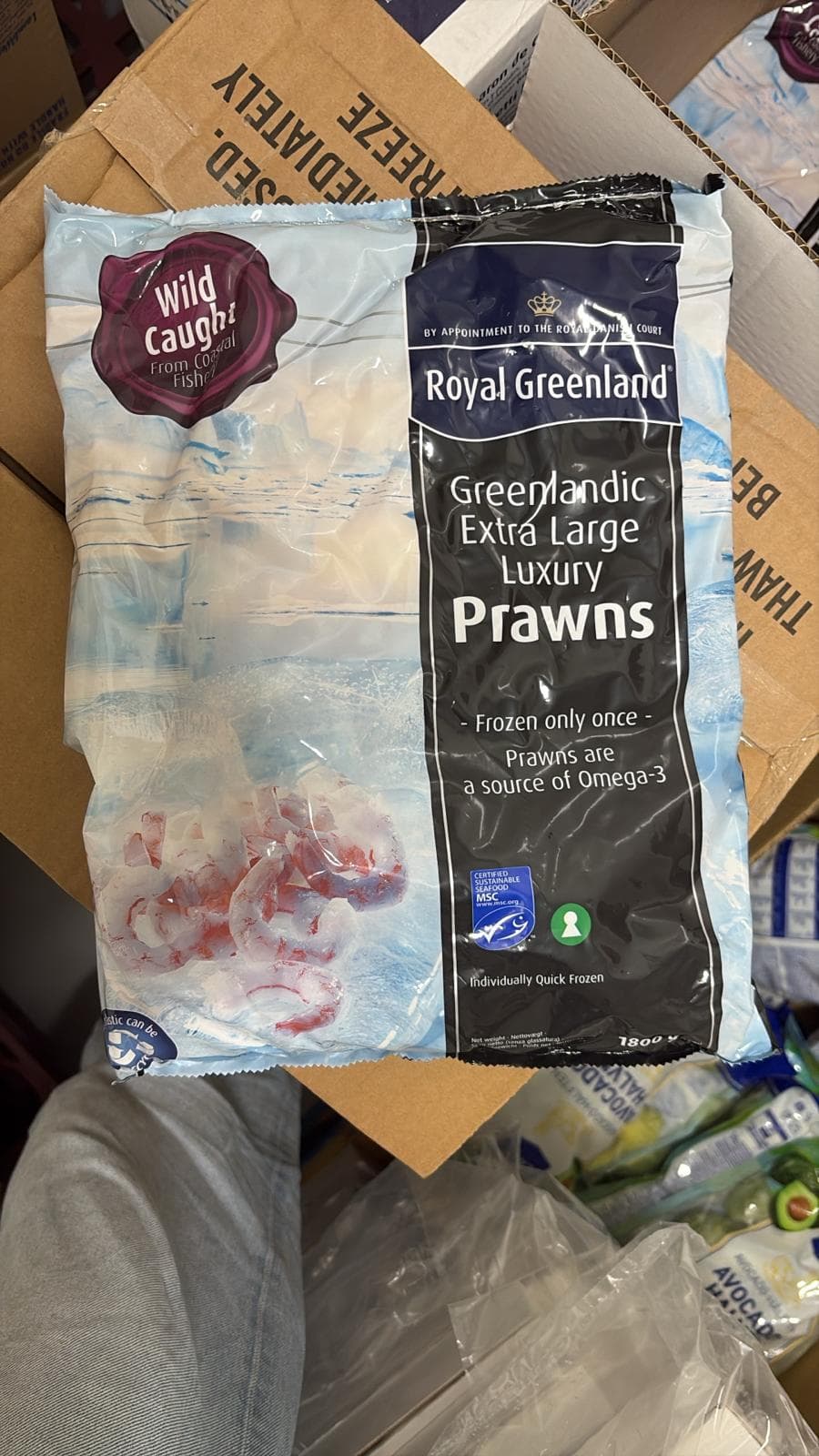 Gamberetti Boreali cotti e sgusciati