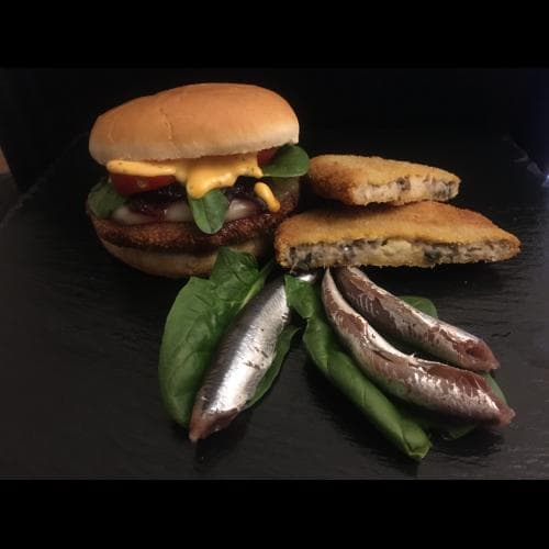 Burger di acciughe liguri 