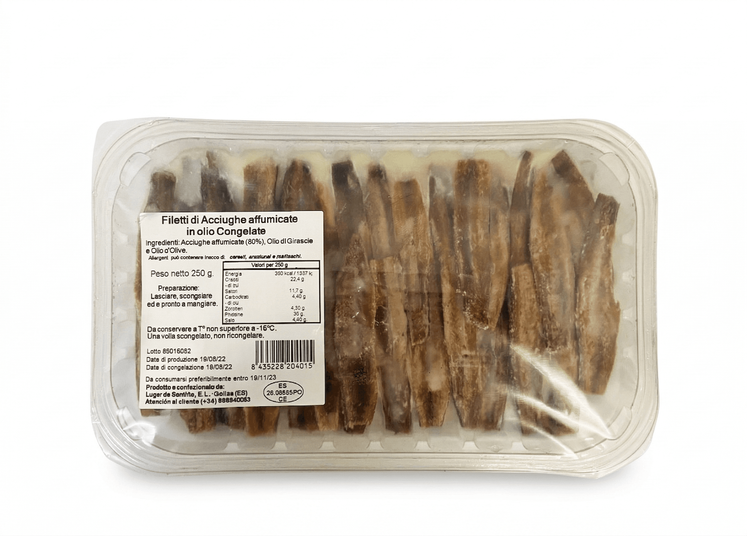 Filetti Di Acciughe Del Cantabrico Affumicate