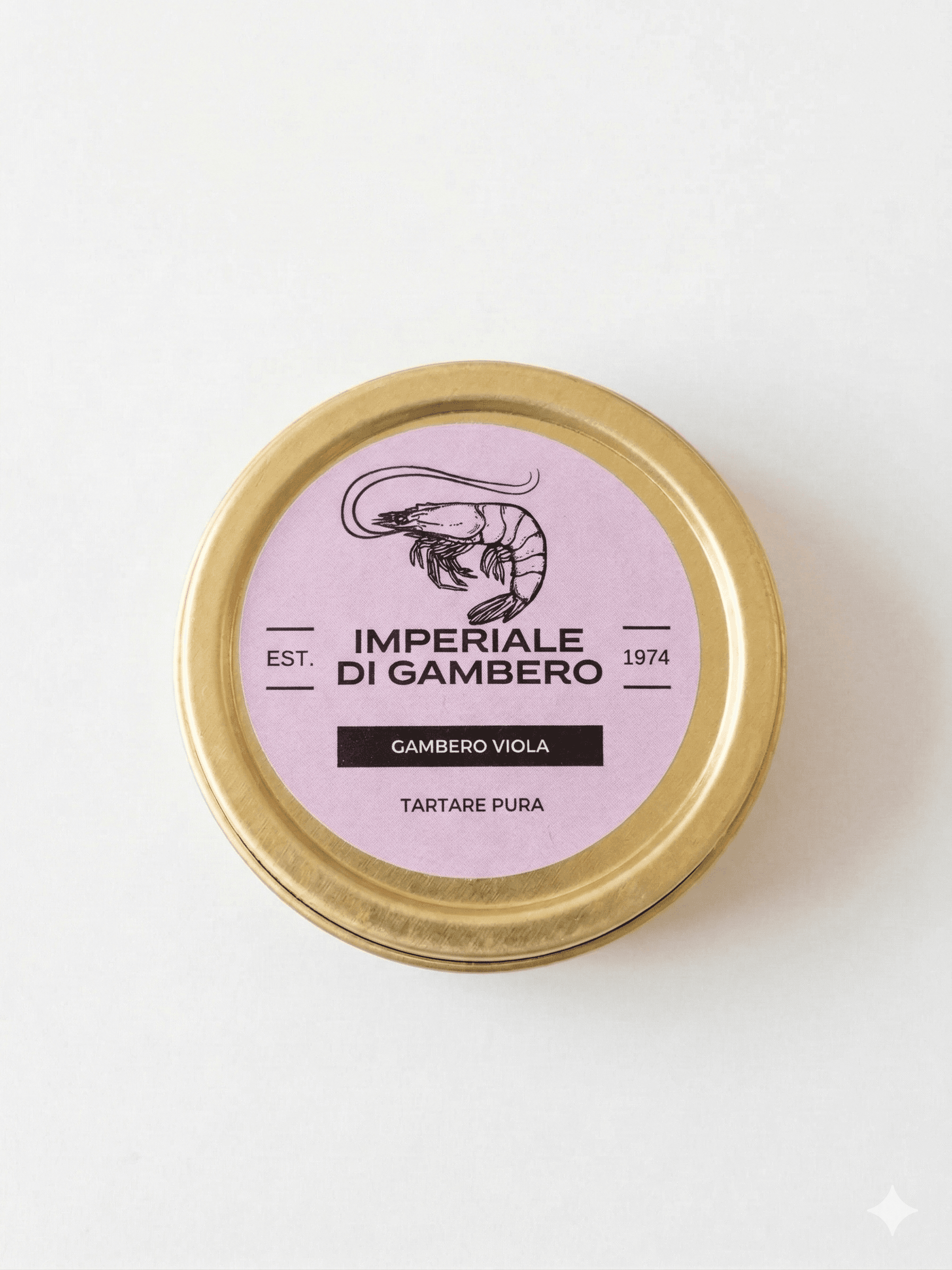 Tartara gambero viola Imperiale