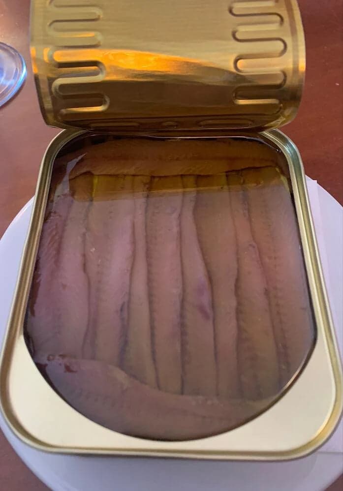 Filetti di acciuga extra del Cantabrico in olio di extravergine di oliva 