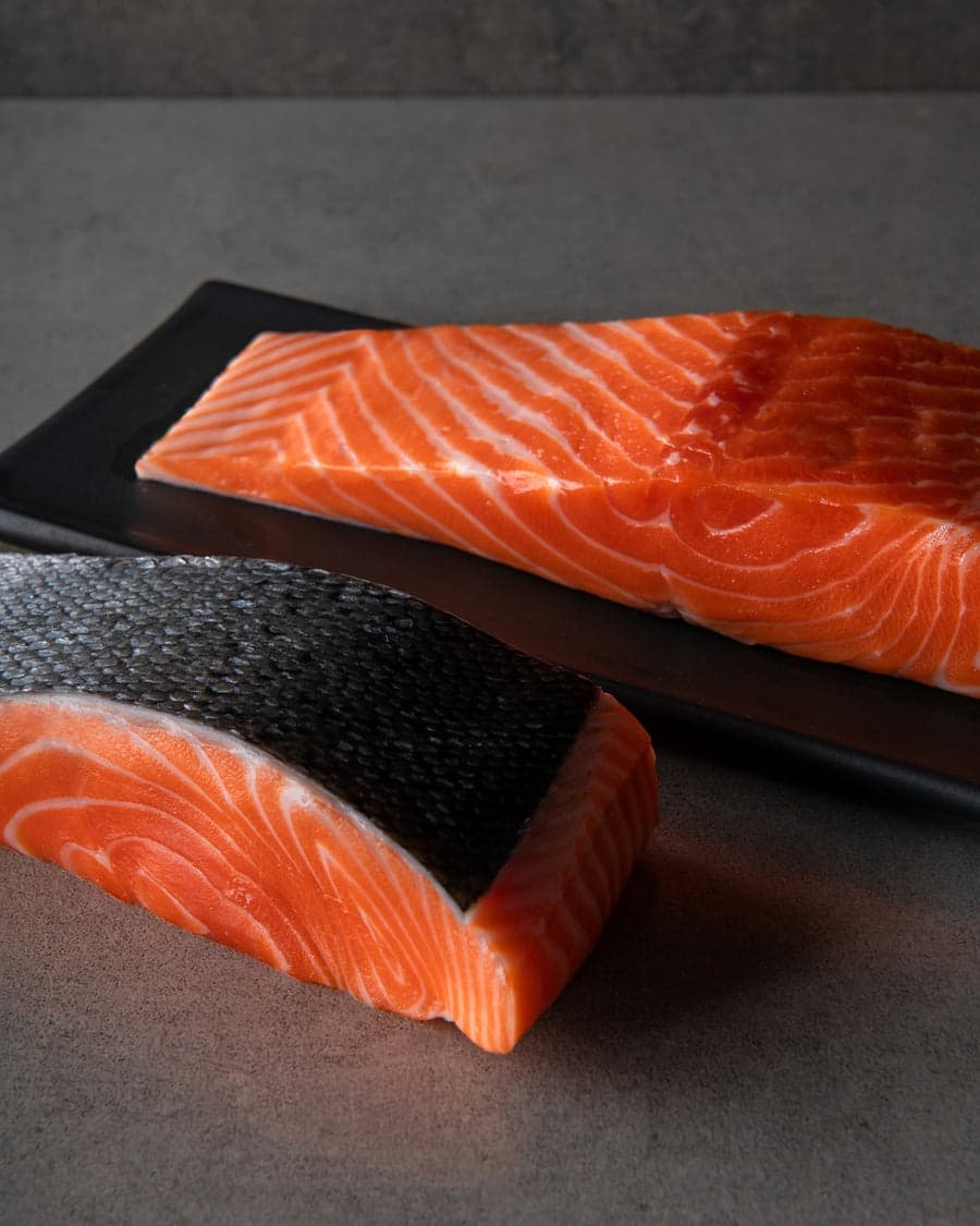 Salmone reale Ora King porzionato 