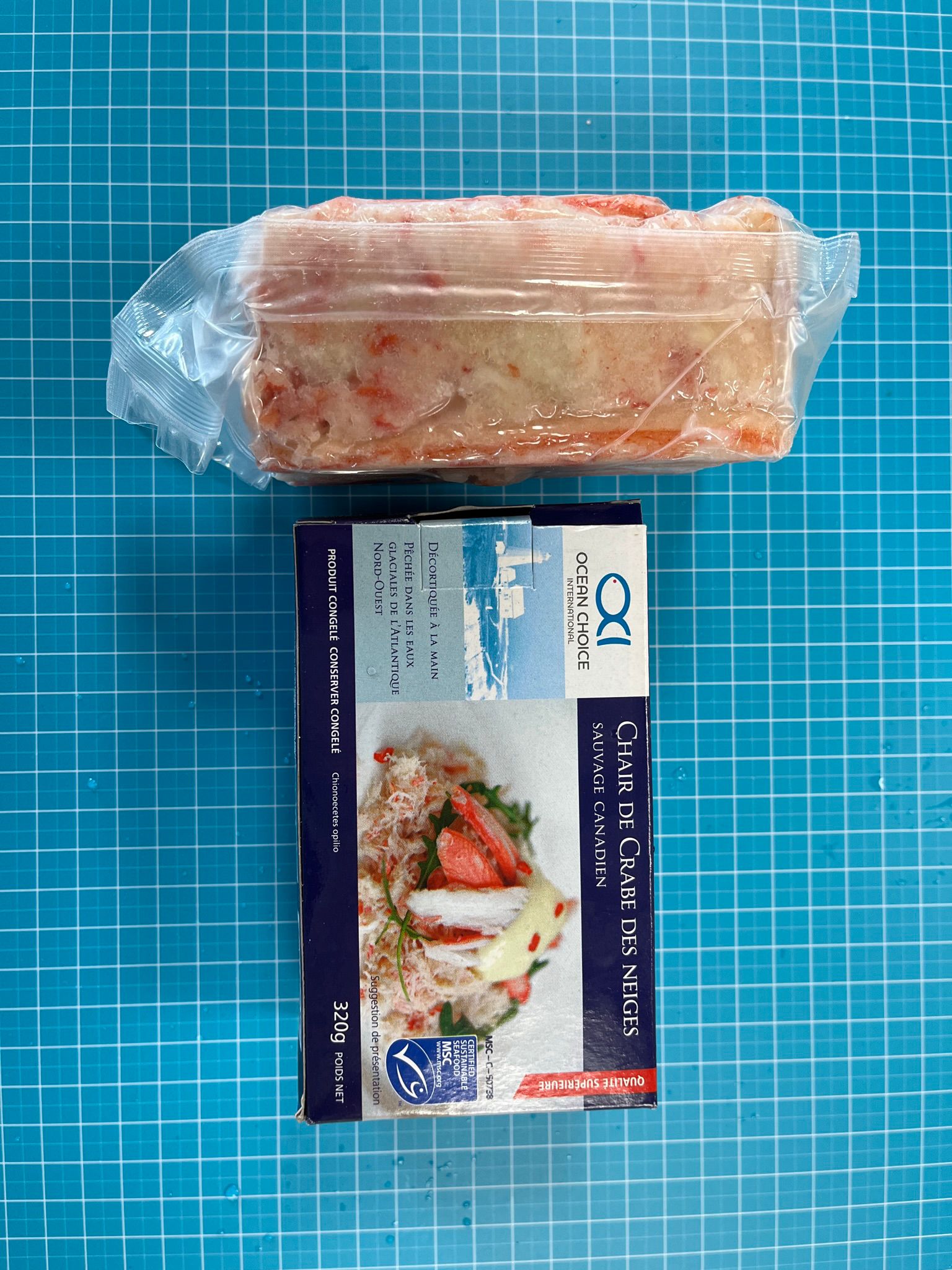 Polpa di Granceola artica cotta e congelata HPP (320x20)