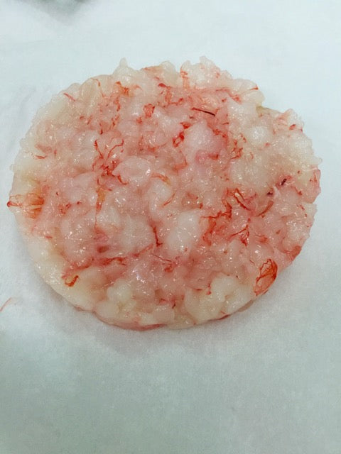 Tartare di gambero rosso mediterraneo congelata da 50g, 60 pz /crt