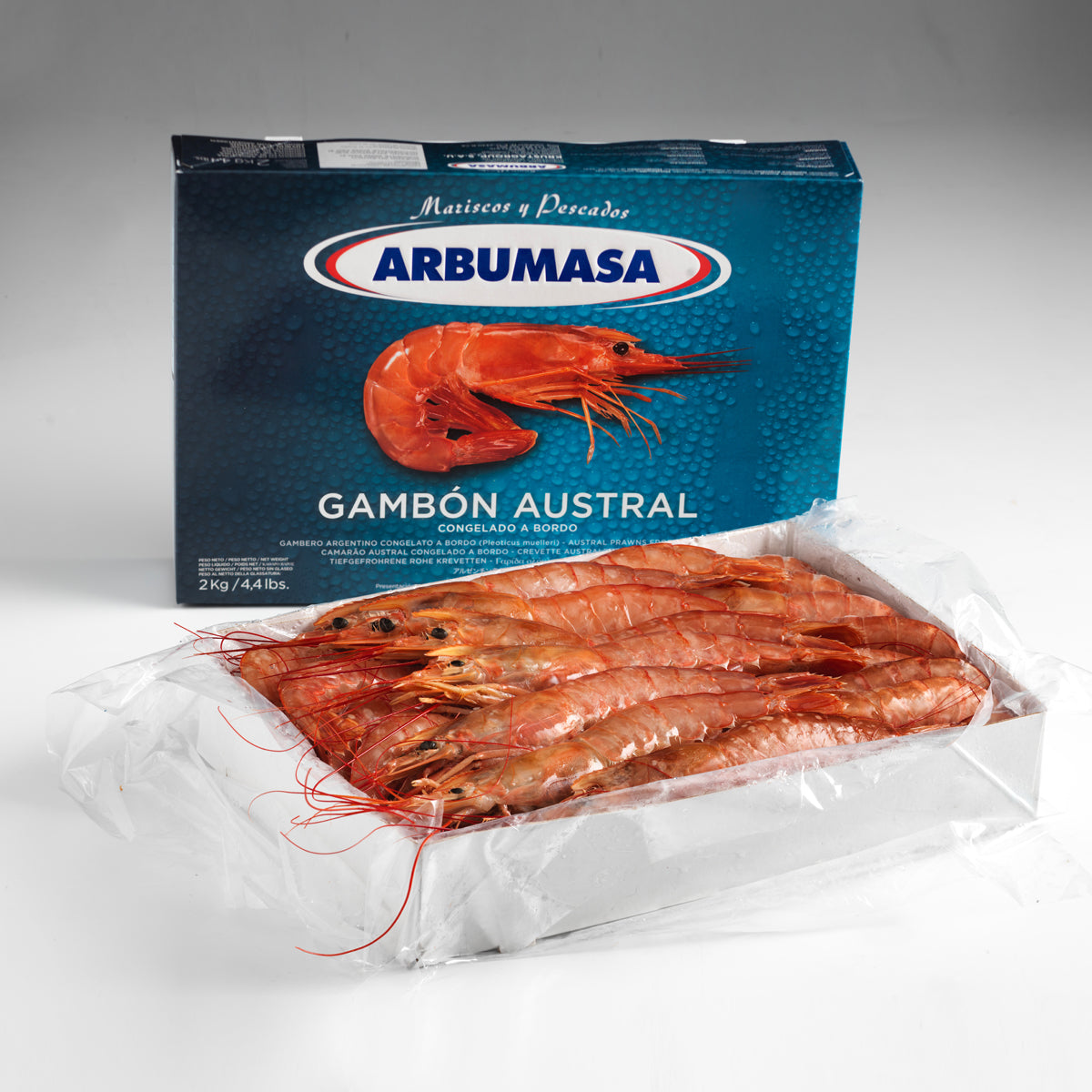 Gambero argentino (Langostino) L1 Arbumasa, congelato (da 10-20 pz/kg)