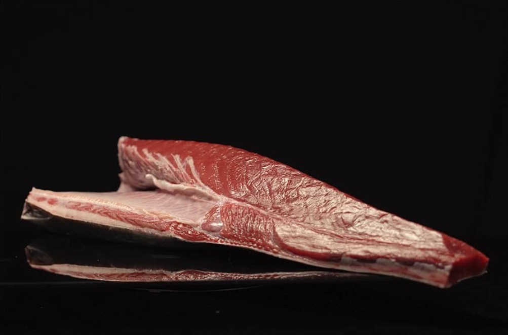 Filone di tonno rosso fresco, lomo basso da 6-8kg